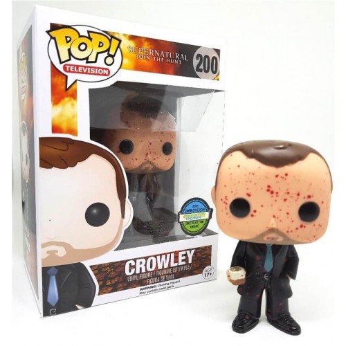 Supernatural Crowley Bloody Exclusive Pop! Vinyl Figure